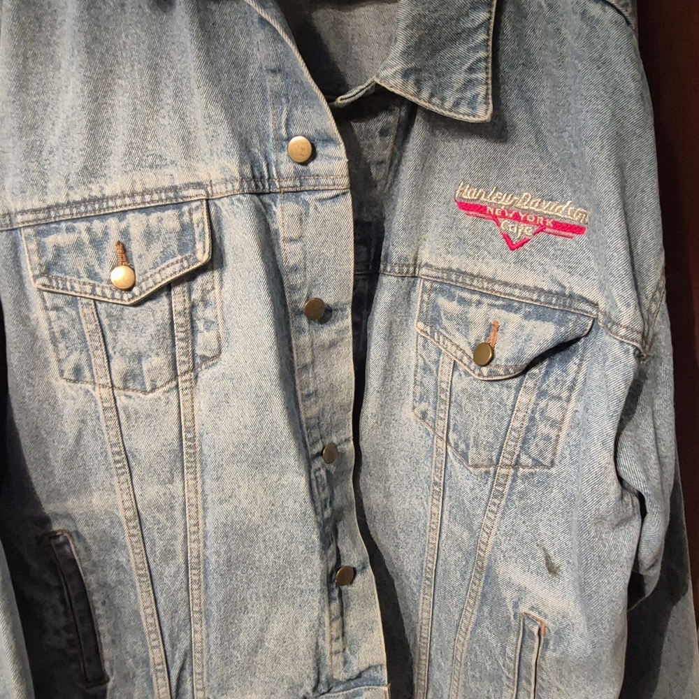 Harley-Davidson Light Blue Denim Jacket